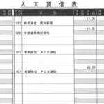 人工借貸表 人工借貸表